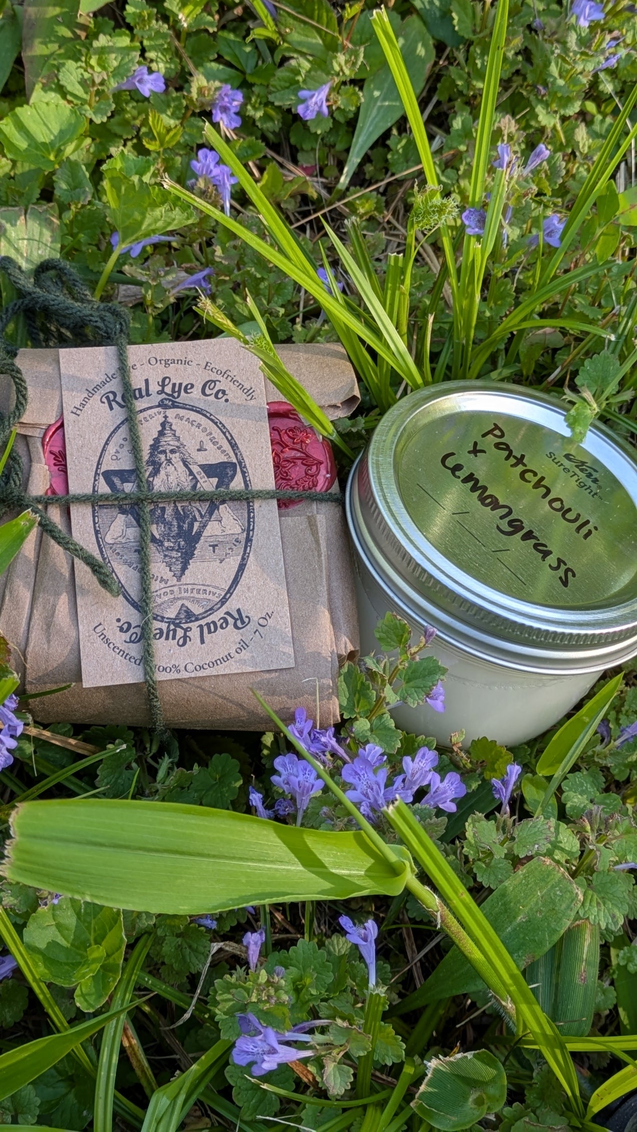 Organic Patchouli x Lemongrass Liquid Soap – Made from Handcrafted Lye