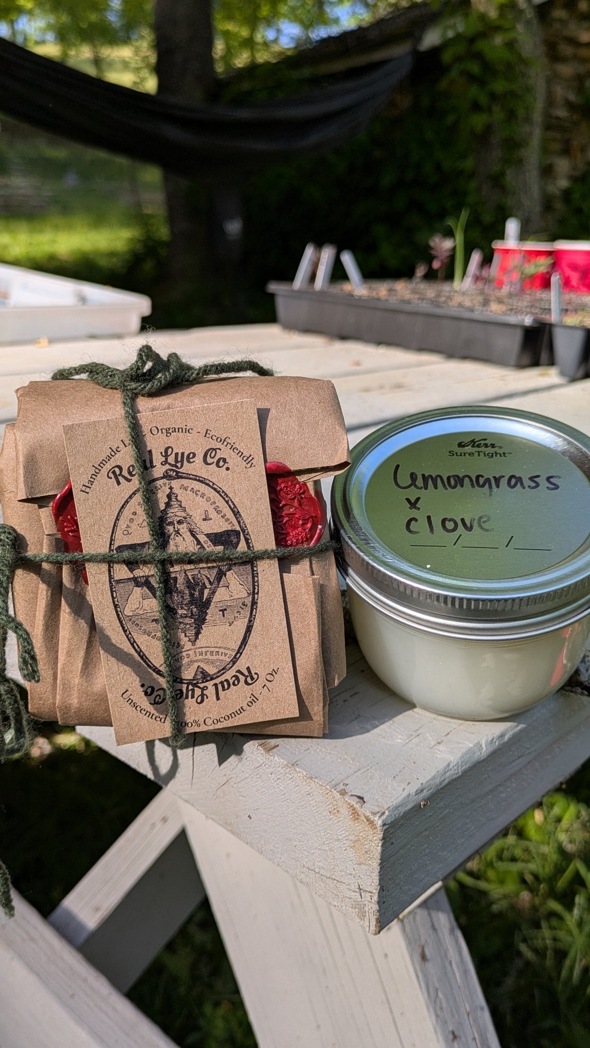 Organic Lemongrass x Clove Liquid Soap – Made from Handcrafted Lye