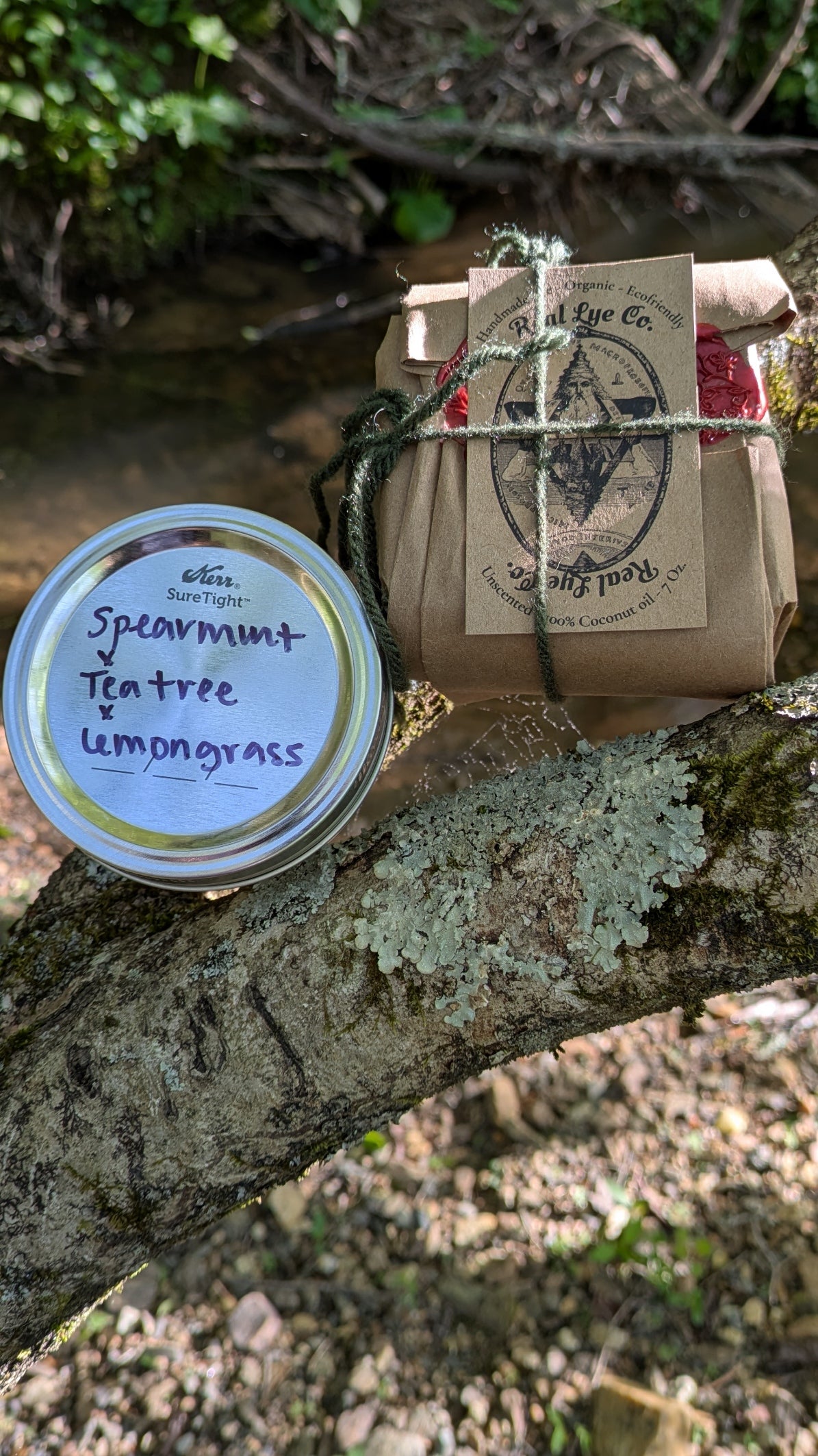 Organic Spearmint x Tea Tree x Lemongrass Liquid Soap – Made from Handcrafted Lye