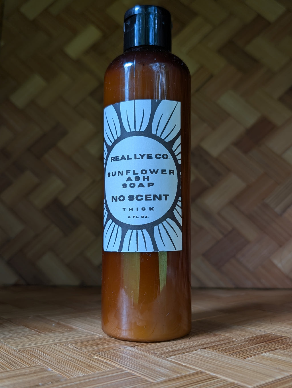 Unscented | Thick Body Wash | Sunflower Ash Liquid Soap