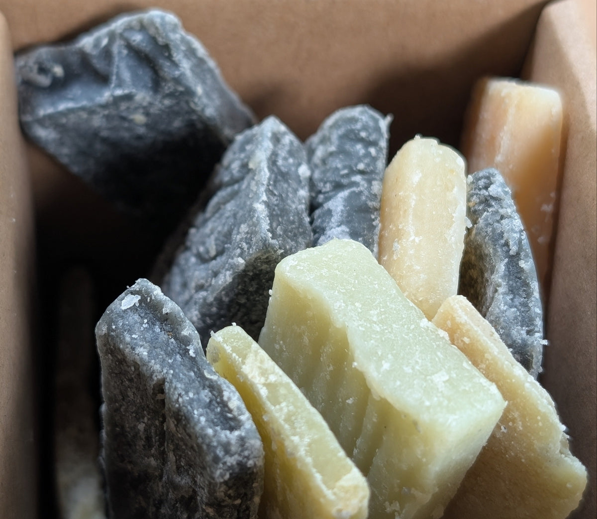 Handmade Soap Scraps – Mixed Bar Sampler | 4 oz