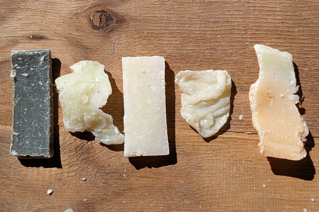 Handmade Soap Scraps – Citrus, Mint & Woodsy Sampler | 4 oz