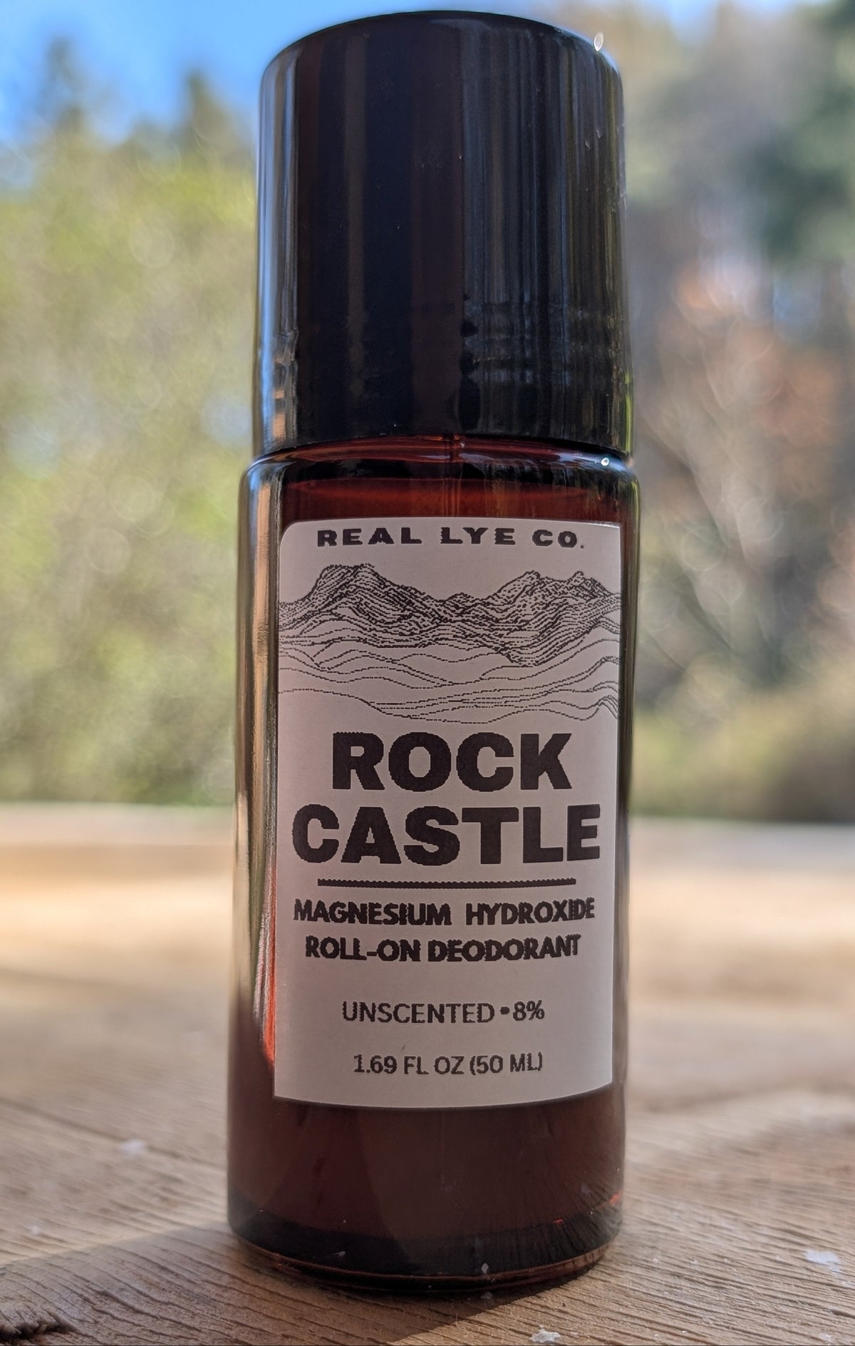 Rock Castle – Magnesium Roll On Deodorant | Unscented 50 mL