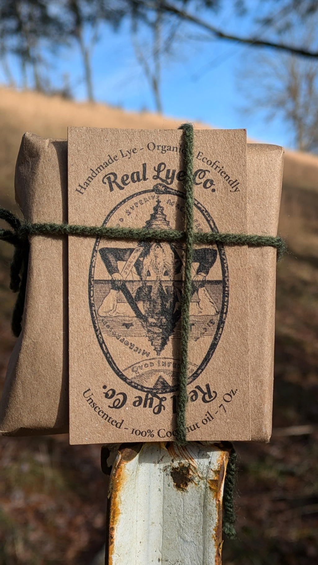 Organic Spearmint x Lemongrass x Cedarwood Bar Soap - Made from Handcrafted Lye