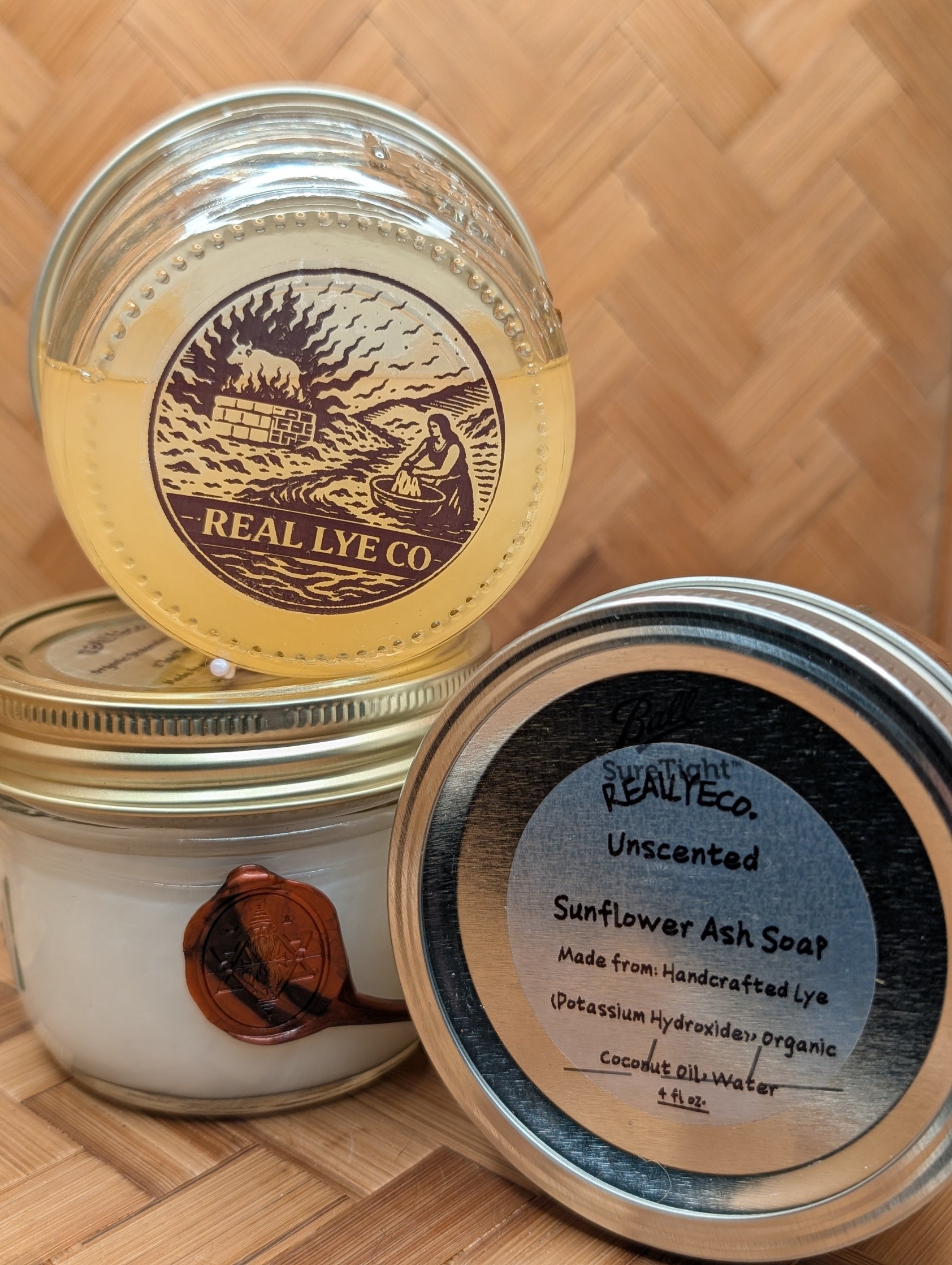 Sunflower Ash Liquid Soap – Authentic Ash Lye